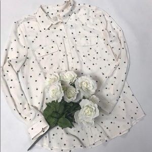 LOFT Blouse Stars SM ⭐️